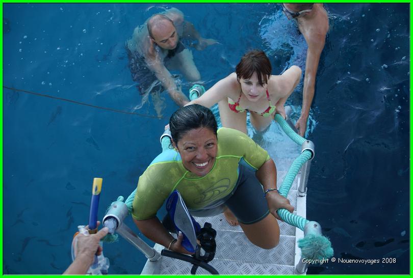 REMONTEE SUR LE BATEAU