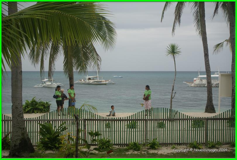 la vue du bungalow