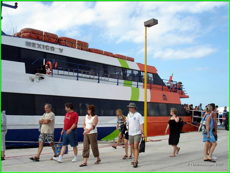 BATEAU POUR COZUMEL 