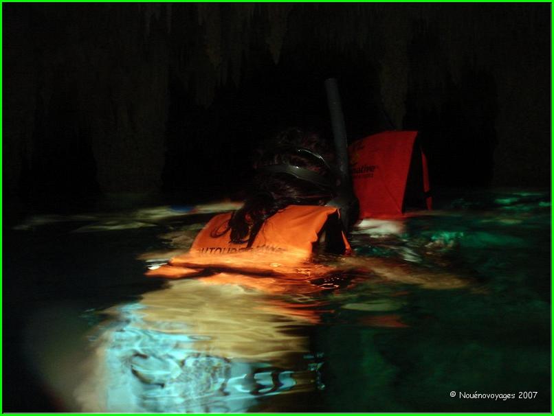 PLONGEE AU 1er CENOTE 