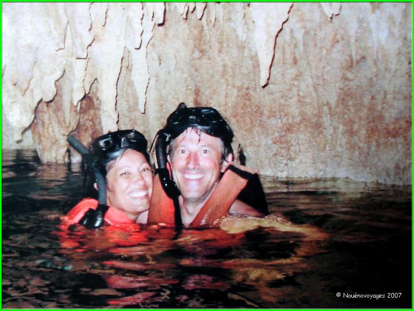 PLONGEE AU 1er CENOTE 