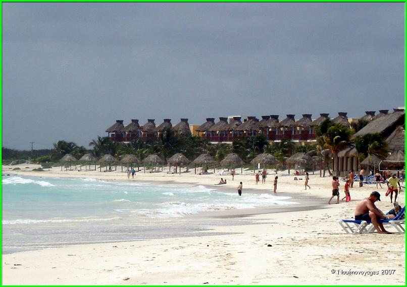 PLAGE DE PLAYA DEL CARMEN 