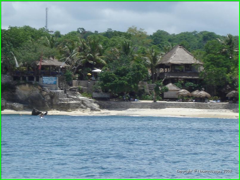 NUSA LEMBONGAN par la mer