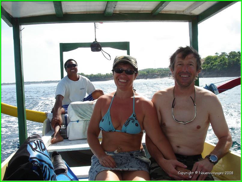 Gisèle, Alain et le capitain NEMO 