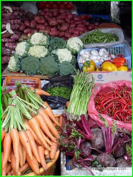 ETALE DE LEGUMES